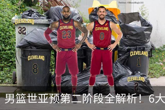 男篮世亚预第二阶段全解析！6大对手就位，中国男篮冲世界杯无容错空间